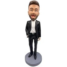Personalized Bobbleheads Customized Bobblehead, Custom Bobblehead Action Figures Collectible Figurines & Custom Gifts, Handmade to Your Photo-Personalized Bobble Heads for Adults