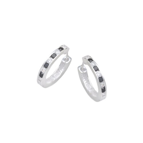 Tuscany Silver Pendientes de mujer con plata de ley (925/1000) y circonita