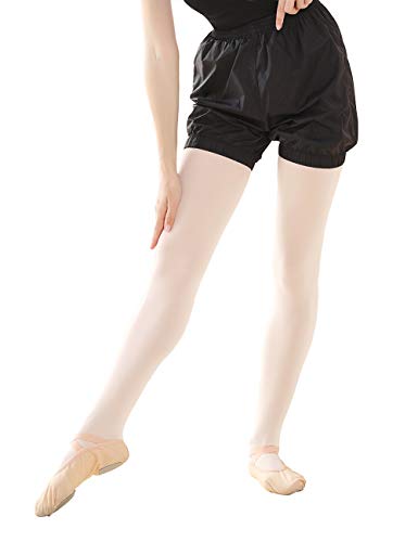 Lovdaswi Women Ripstop Bloomers Dance Shorts Quick Drying Running Light Shorts Black