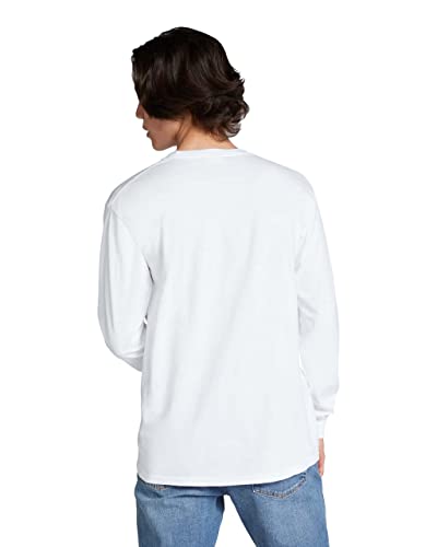 Comfort Colors Mens Adult Long Sleeve Tee, Style 6014 T Shirt, White, Large Us #TOP1