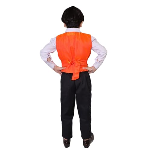 Image of Kaku Fancy Dresses Plain Waistcoat for Kids /Plain Jacket for Kids | Sequin Work Shinning Waist Coat For Annual Day Dance Competition (Only Jacket /Waistcoat - Shirt & Pant Not Included)