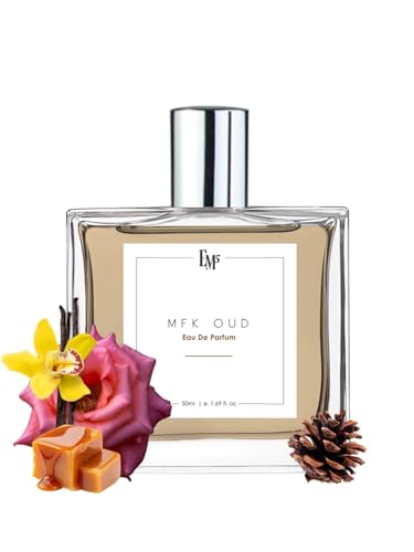Image of EM5 MFK Oud Unisex Perfume | Warm Spicy Oud Aromatic | EDP Spray For Men & Women | Strong & Long Lasting Fragrance | Luxury Gift For Him /Her
