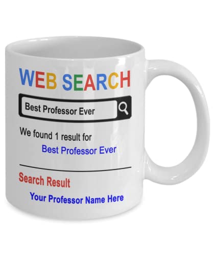Personalized Professor Mug, Best Professor Mug, Professor Mug, Professor Gifts, Gift For Professor, Professor Birthday Christmas Basket Gift Idea, Custom Professor Mug #TOP1