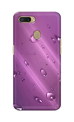 Image of PRINTFIDAA Water Bubbles in Lilac Background Printed Designer Hard Back Case Cover for Oppo A7 / Oppo A5s / Oppo A12 / Oppo A11k / Oppo A12s / CPH1909 -(SF) MVN1005