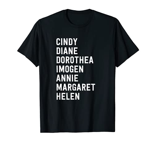 Berühmte Frauen-Fotografie, Studenten, Lehrer. T-Shirt