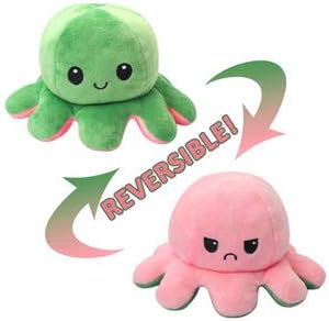 – Bisofice Spot Flipped Octopus Double-Sided Flipping Doll Plush Toy Factory Whole (11 20cm)