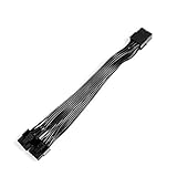 Aplicación: este cable de extensión de alimentación GPU está diseñado para dividir un extremo en un extremo de 2 pines y 6 pines, para que pueda conectar una fuente de alimentación de manera más conveniente