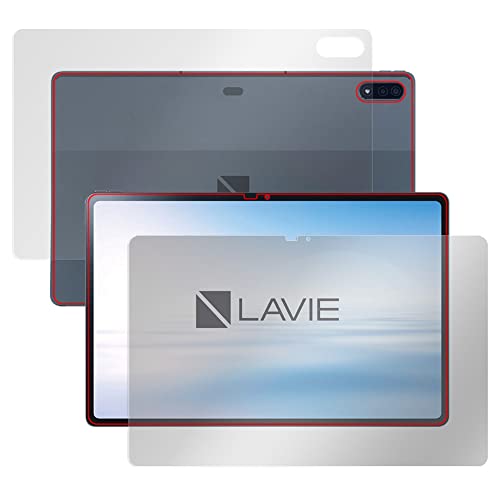 ミヤビックス NEC LAVIE Tab T12 T1295/DAS 用 目に優しい ブルーライトカット保護 フィルム 光沢タイプ 液晶・背面 保護 フィルム セット 日本製