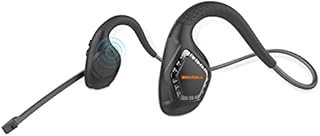 iDIGMALL Latest Bluetooth 5.2 Headset w/ CVC8.0 Noise Cancel Mic Boom, Open-Ear Air Conduction Wireless Stereo Headphones, All Day Comfortable Fit for Office Riding Driving Running Student Learning