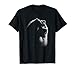 Chow Chow Dog Face Art Design T-Shirt