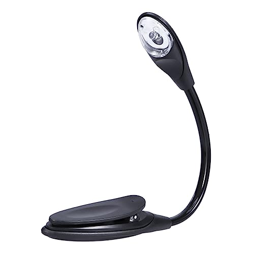 SHINEOFI Mini Portable Clip Adjustable LED Book Lamp Flexible Desk Light for Reading Camping Night Fishing Efficient Easy to Carry for Any Occasion