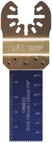 CMT OMM02-X5 5 Pcs Plunge & Flush-Cut Blade for Wood Quick Release Oscillator Multicutter,