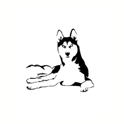 Autocollant de voiture Husky et sticker ordinateur ou moto