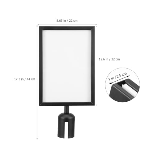 Support de panneau en acier inoxydable STOBOK structure durable 17.32" - 4