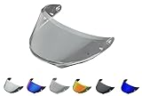 EvoParts Visiera compatibile casco Hjc RPHA 12 (HJ-42) pinlock ready (Trasparente)