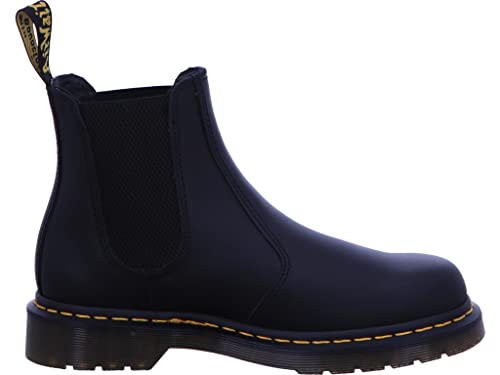 Image of Dr. Martens, 2976 Leather Chelsea Boot for Men and Women, Cherry Red Smooth, 14 US Women /13 US Men
