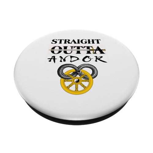 Straight outta Andor with the battle standard Wheel Time PopSockets Swappable PopGrip, Black - Image 2