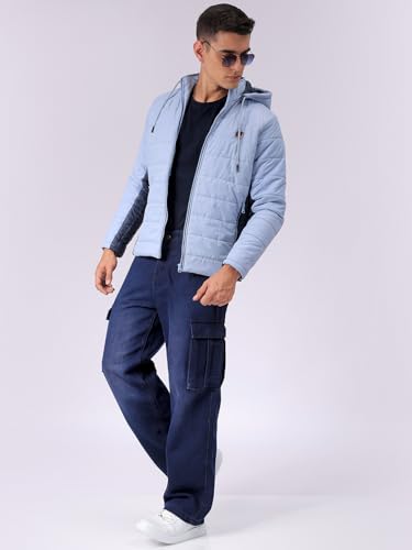 Image of The Indian Garage Co Men's Slim Fit Mix & Match Trucker Jackets
