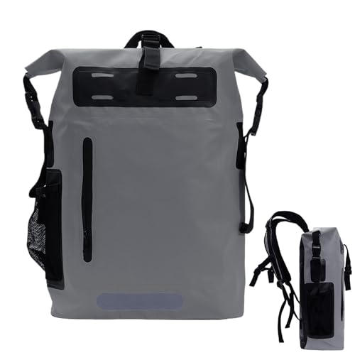 Mochila impermeable – Bolsa de kayak | Bolsas secas para barco | Mochila de gran capacidad con cierre enrollable | Mochilas de kayak de 25 L para escalada de montaña, senderismo, estudiantes, viajeros