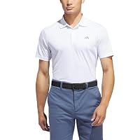 Adidas Performance Golf Men's Polo Shirt, White, XX-Large