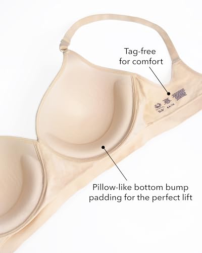 Fruit of the Loom Women's Seamless Wire-Free Push-Up Bra – Soft, Comfortable & Supportive4