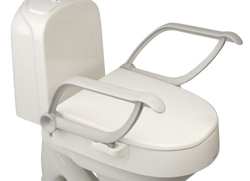 Toilettensitzerhöhung Etac mit Armlehnen, verstellbar in der Höhe
