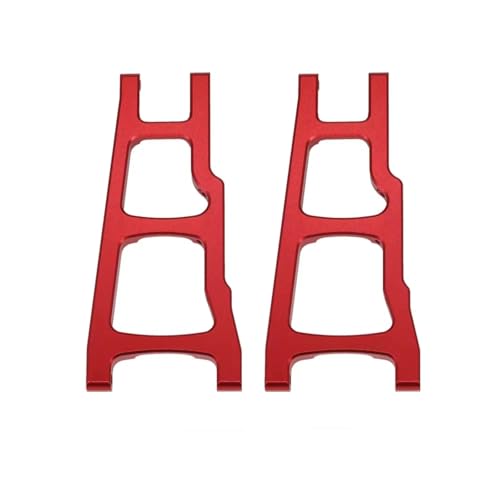 RC�������i Compatible With Traxxas For Slash For Rustler For Stampede 1/10 RC�J�[ �t�����g ���A �T�X�y���V���� �A�[���ƃ��A ���A �T�X�y���V���� �A�[��(Red left 2Pcs)