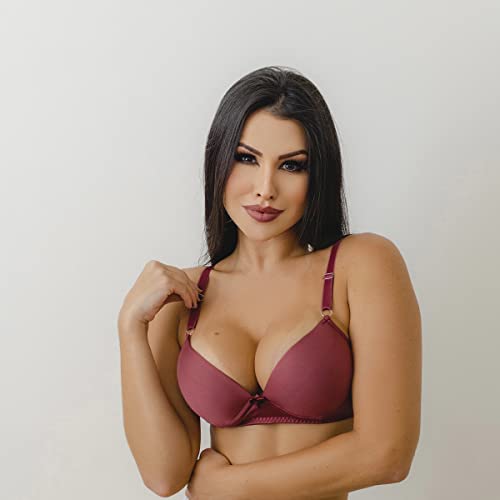 Kit 3 Sutiã Soutien Com Bojo Atacado Varejo Revenda (GG, sortido)