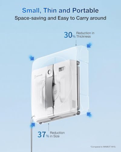 ECOVACS WINBOT Mini Robot de Nettoyage de vitres – vue 8