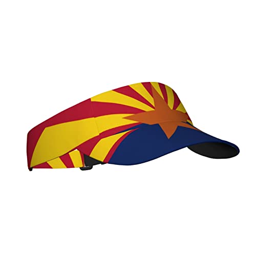 Image of Cute Funny Flag Hat Women Men Adjustable Flag Sport Sun Visor Hat Summer Fashion Sun Cap Beach Flag Hat