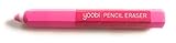 Yoobi Pencil Eraser Pencil-Shaped Eraser, Pink