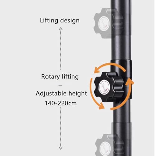 Demi parasol de balcon 200cm kaki à hauteur réglable