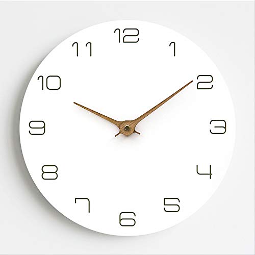 Winnie Moderne Minimaliste Applique Murale De Creative Muet Horloge Murale Nordique Salon Maison A 12 Pouces