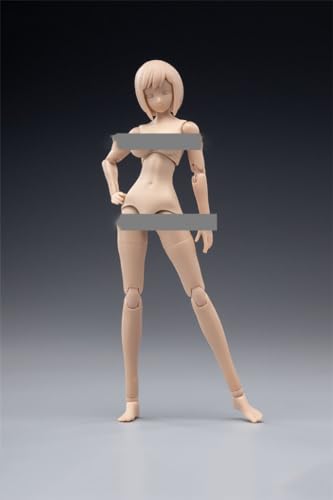 Image of Fremego 1 /12 Scale Female Action Figure,6inch Figure with Head Sculpt&Stand
