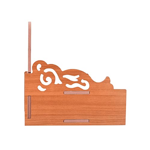 Krupasadhya Wooden Art Wall Mounted Hanging Puja Temple | Mandir Devghar Stand Temple | Home Temple (436 T) 2