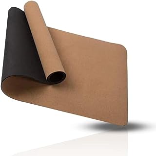 Auzest Cork Yoga Mat, Eco Friendly Cork and TPE, Non-Slip Exercise Mat with for Yoga, Pilates, and Gymnastics - Cork - 183cm x 61cm cm x 0.5cm