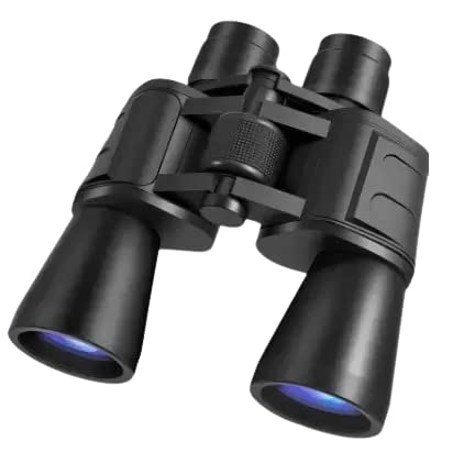 JGG Jain Professional 20x50 Long Zoom Powerful Binoculars Telescope Optical Spyglass, Hanging Neck Strip (50 mm, Black)