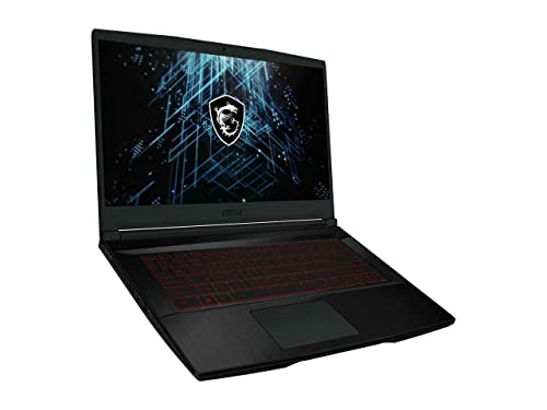 MSI Computer portatile da gioco FHD 144Hz da 15,6", processore Intel Core i5-11400H, NVIDIA GeForce RTX 3050, 16 GB DDR4 RAM, SSD PCIe da 512 GB, WiFi, webcam, tastiera retroilluminata, Windows 11 - Notebook - Immagine 2