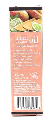 Cuccio Naturale Revitalizing Cuticle Oil - Mango & Bergamot - 15ml (1/2oz), 15 ml (Pack of 1) - Image 2
