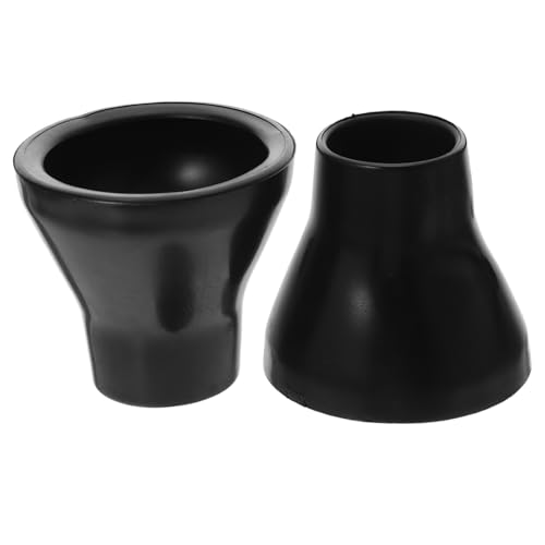 NAMOARLY 2個耐久性あるゴルフボール吸盤ピッカー パターグリップ装着用 軽量携帯可能 ボール収簡単ツール ブラック