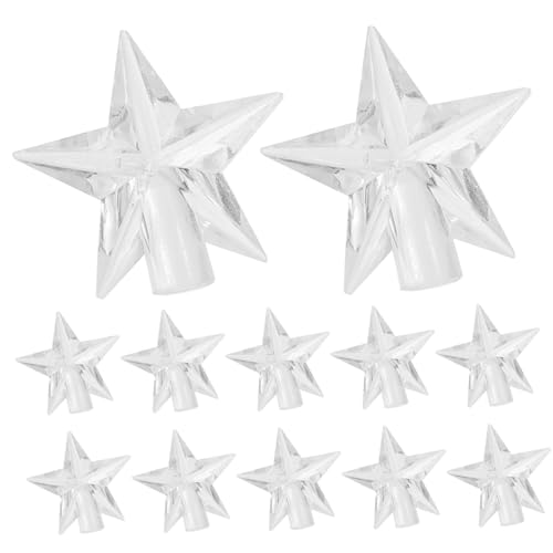 OUNONA 100pcs Decor Warm White Led String Light Covers for Bulb Star Lights Lamp Shell