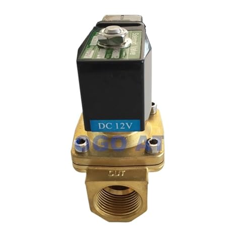 Électrovanne laiton G1/2 AC 220V PU-15 normalement fermée pour eau