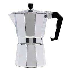 Cafeteira Italiana Mimo Style de Alumínio para 6 Cafézinhos 300 ml Prata