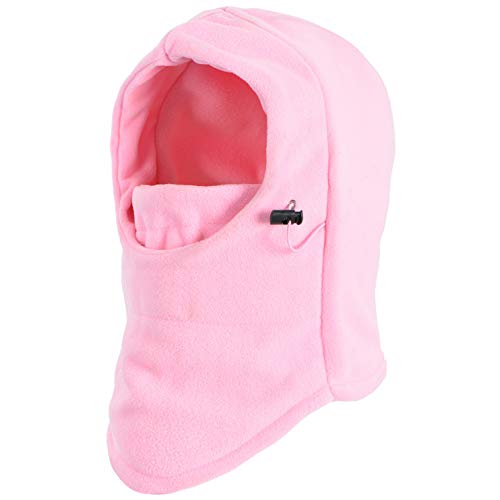 Kids Balaclava Ski Mask Winter Windproof Face Mask Warm Hat For Toddler Boy Girl Pink #TOP4