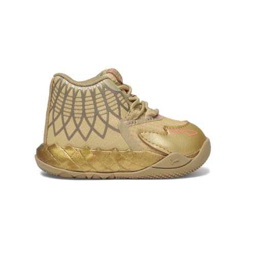 PUMA Infant Boys Mb.01 Golden Child Basketball Sneakers Shoes - Gold