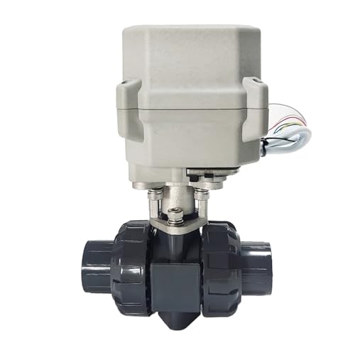 Vanne de commande DN15 U-PVC 1/2 BSP avec signal analogique 0-5V - 4