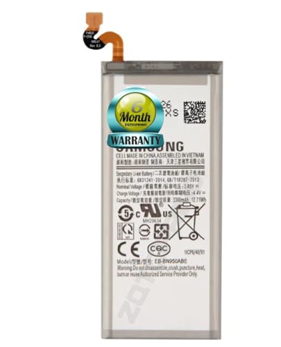 Image of Original EB- BN950ABE Battery for Samsung Galaxy Note 8 SM-N9500 SM-N950U, SM-N950F Battery with 6 Month Warranty ****(R256)