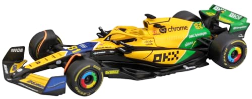 Bburago 1/43 }N[ F1 `[ MCL38 (2024) iRGPZiXyVdl No.81 O.sAXg wbgt (NAP[X) i BUR38215PS
