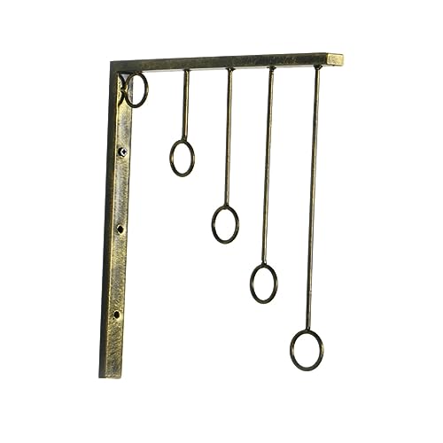 Perchero de Hierro Forjado Europeo con Marco