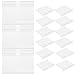 VILLCASE 20pcs Price Tag Holder Mini Clear Sign Display Holder Blank Labels Holder Name Card Price Card Tag Label Holder for Pantry Retail Merchandise Shopping Mall 10CM